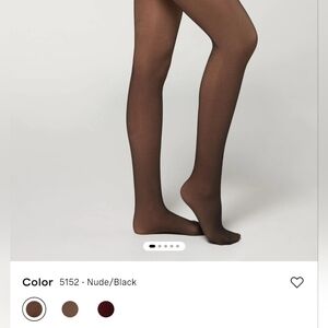 Calezdonia Thermal Sheer Look Tights Size Medium